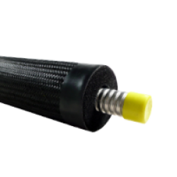 AERORAPID® PRO GS - DN 25 longueur 10 m, isolant 19 mm, tube inox solaire flexible pré-isolé pour liaison panneau solaire, protection par maillage de protection solide