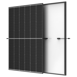 Trina Solar 450 Wc Bi-Verre Vertex S+ N-Type NEG9R- Cadre noir fond blanc (1762x1134x30mm) - Garantie 25/30 ans - (ref : TSM-NEG9R.28)